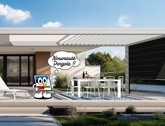 OPENR3 la nouvelle pergola rétractable Walter Stores